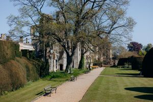 Sudeley Castle wedding venue in the Cotswolds with historic gardens, castle ruins and countryside views in Gloucestershire.