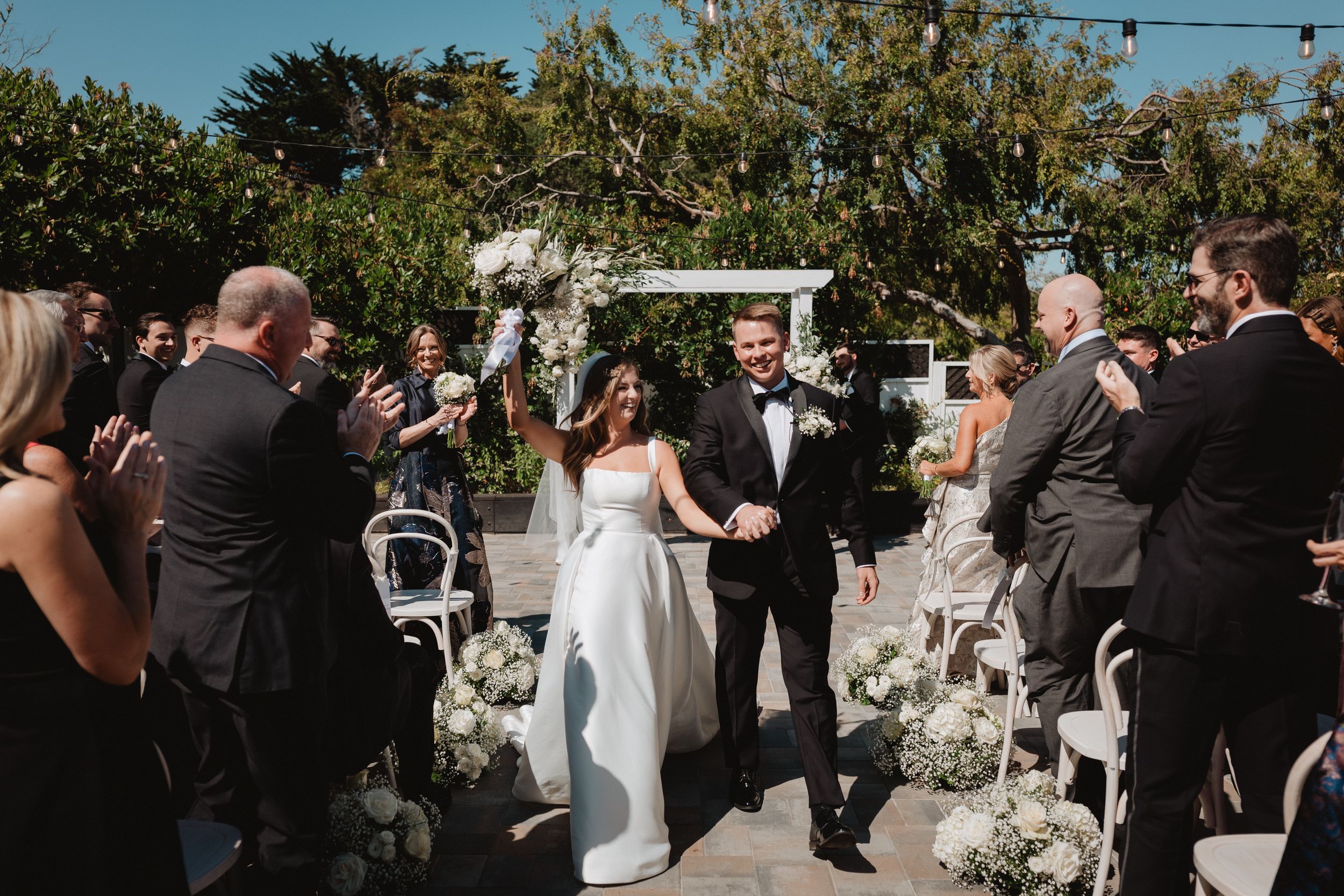 Perry House Monterey Wedding ceremony