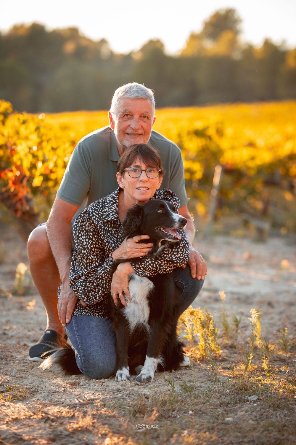 shooting couple