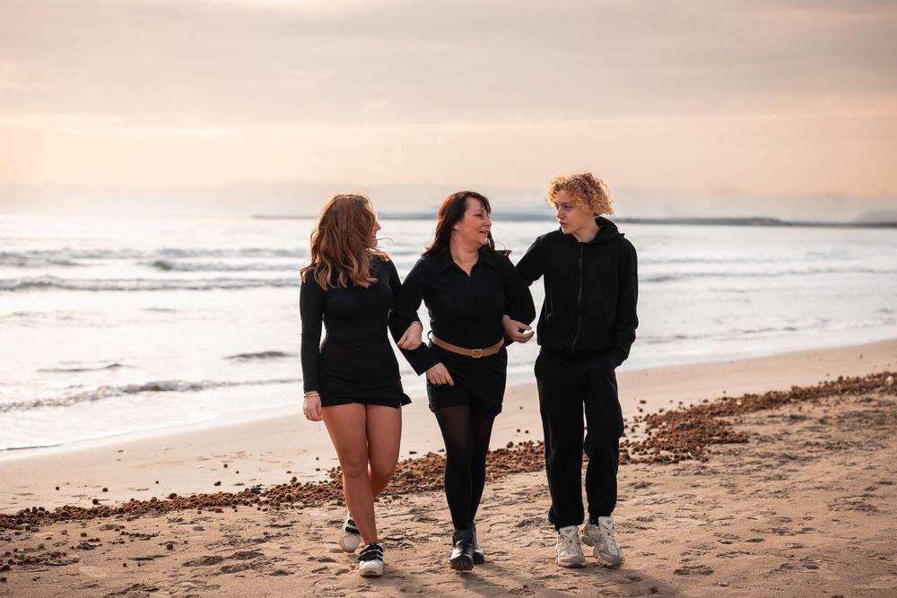 shooting famille plage