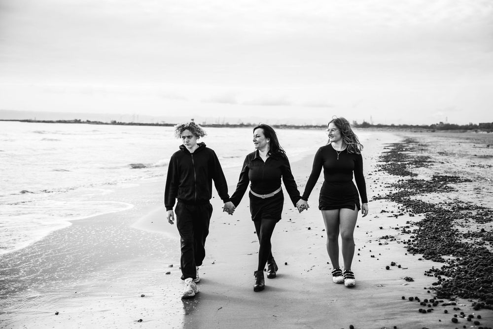 shooting famille plage