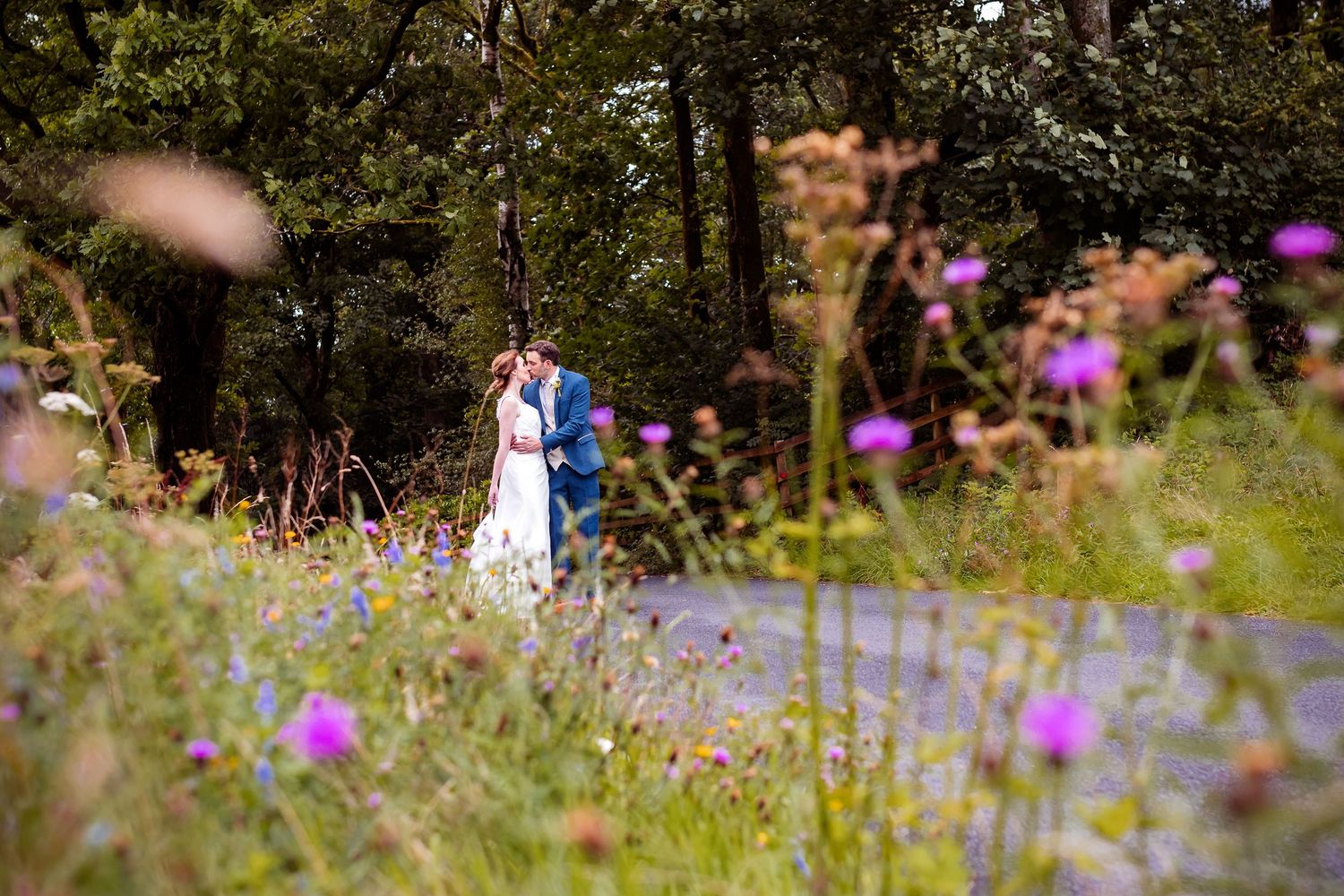 Couple during a relaxed Lake District elopement