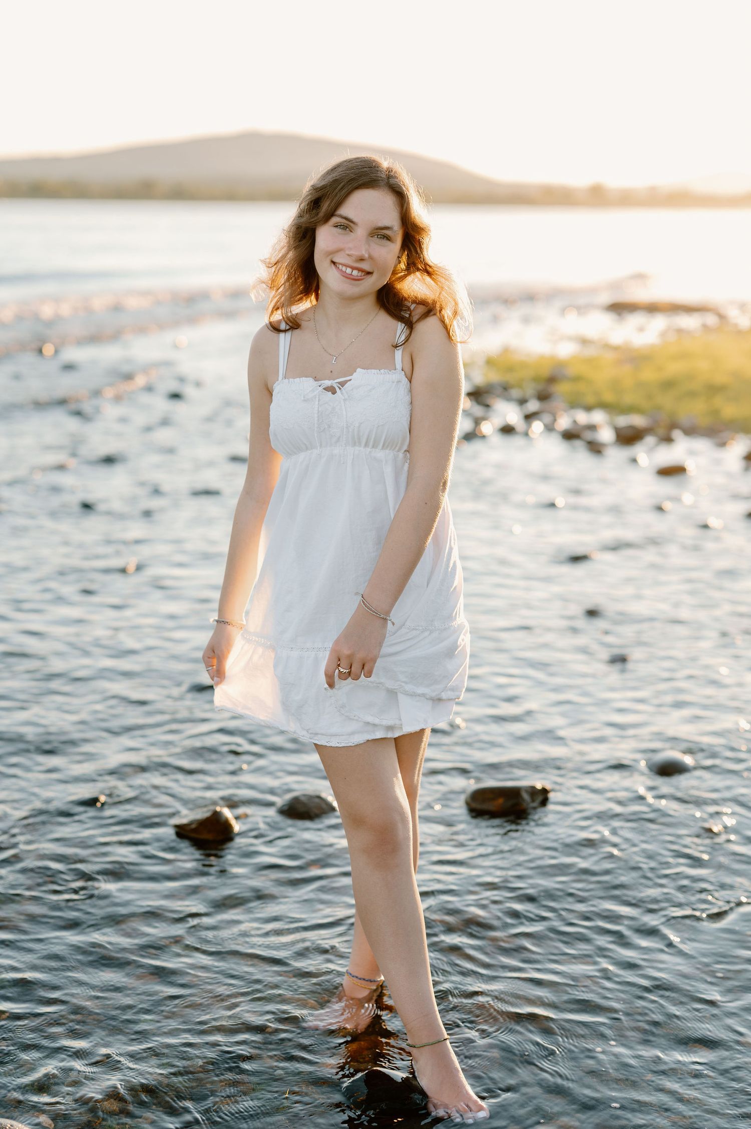 Late summer senior photos at Chiawana Park in the Columbia River