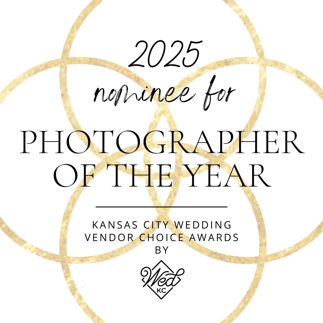 A series of gold circular award badges for wedding photography and vendor choice awards arranged in a row.