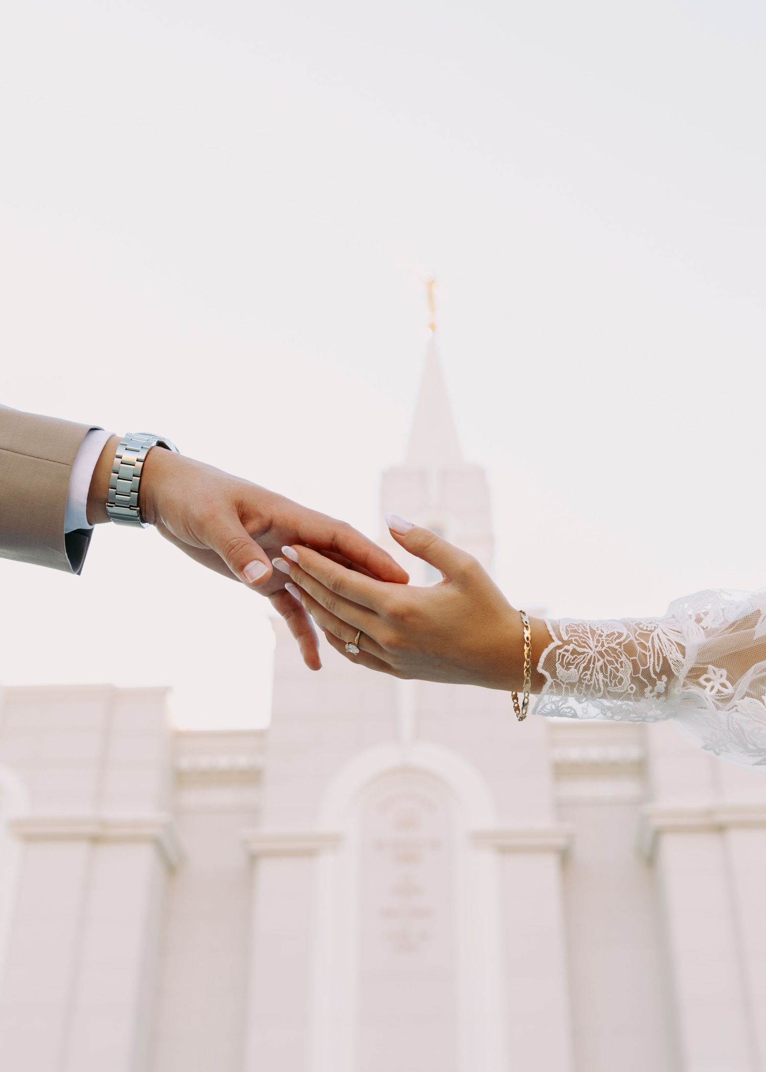 Bountiful Utah Temple Wedding