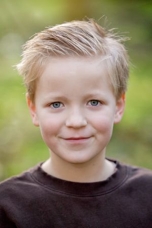 Portretfoto van een jongetje