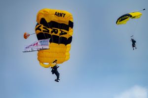 Chicago Air and Water Show 2025 Army Golden Knights