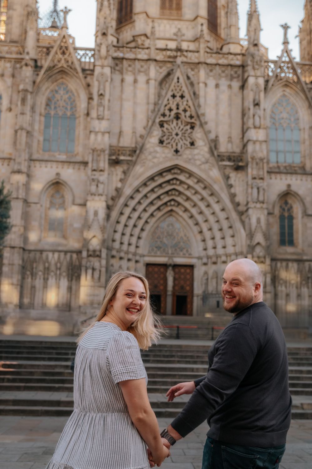Romantic walk in autumn Gothic Quarter Barcelona BarcelonaLoversPH