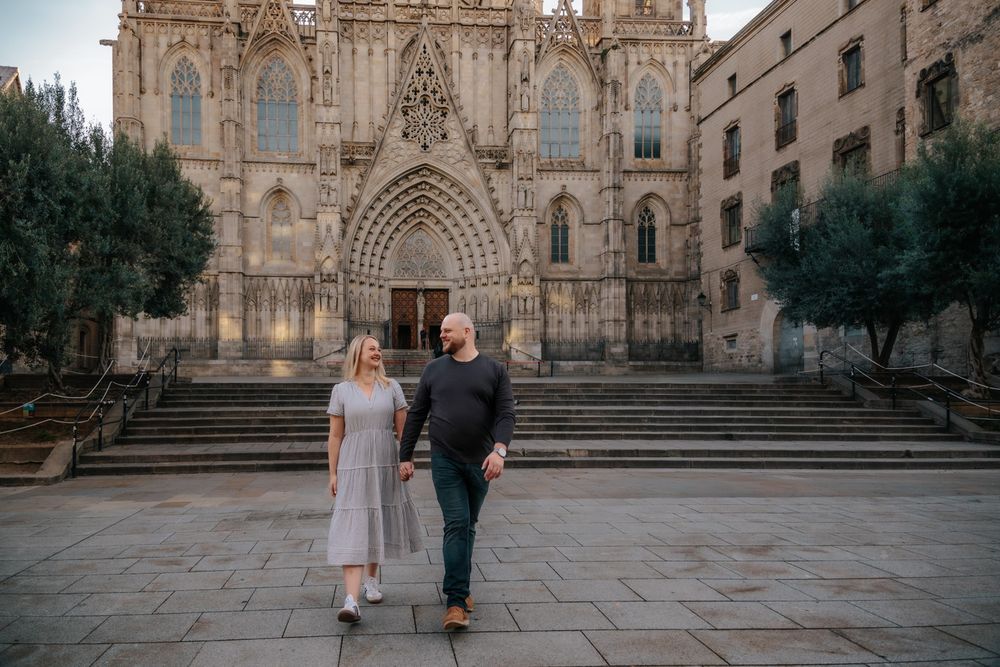 Natural couples photoshoot Barcelona anniversary session BarcelonaLoversPH