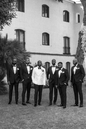 Morning Session, groom getting ready