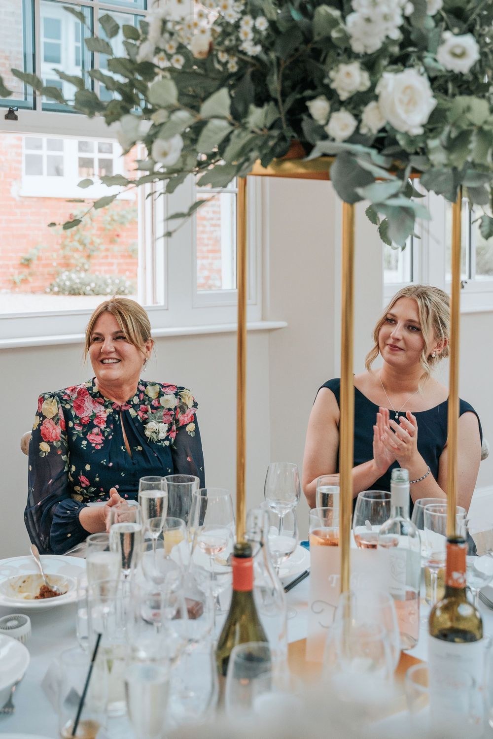 Tearful moment during wedding speeches at Devon country house venue