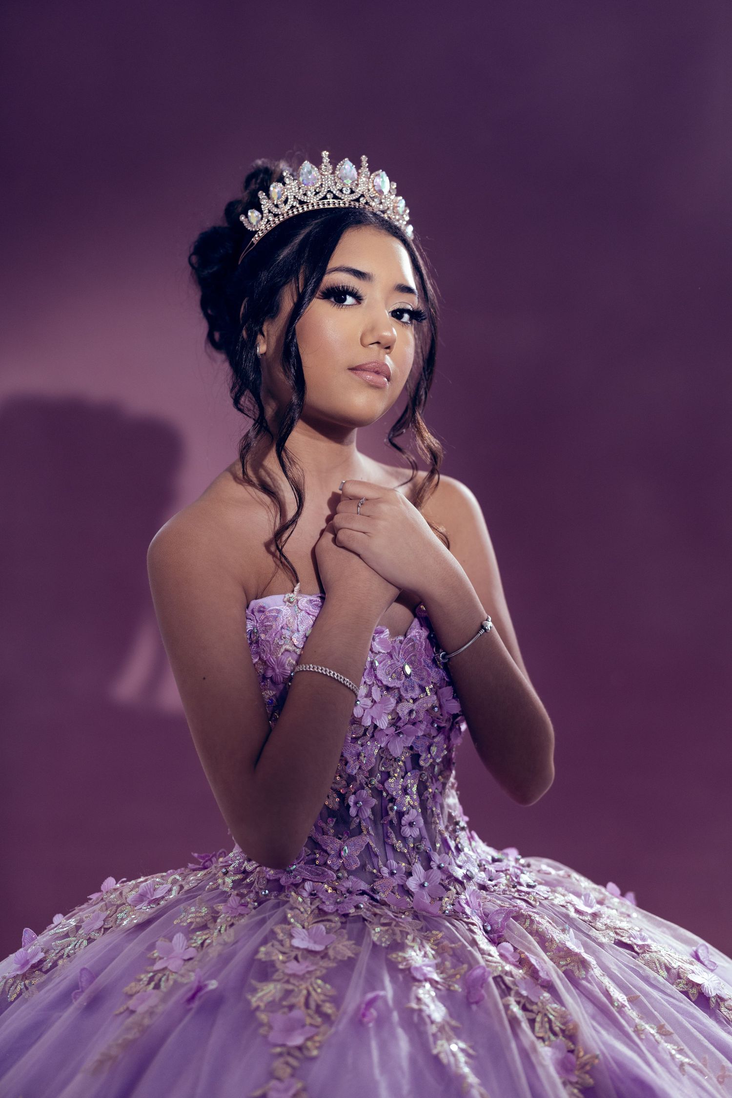 Quinceanera photographer near me studio photoshoot