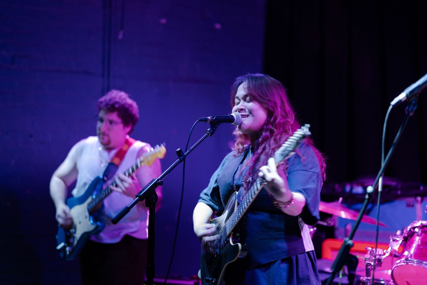 The band Karass performs at a bar in Chicago