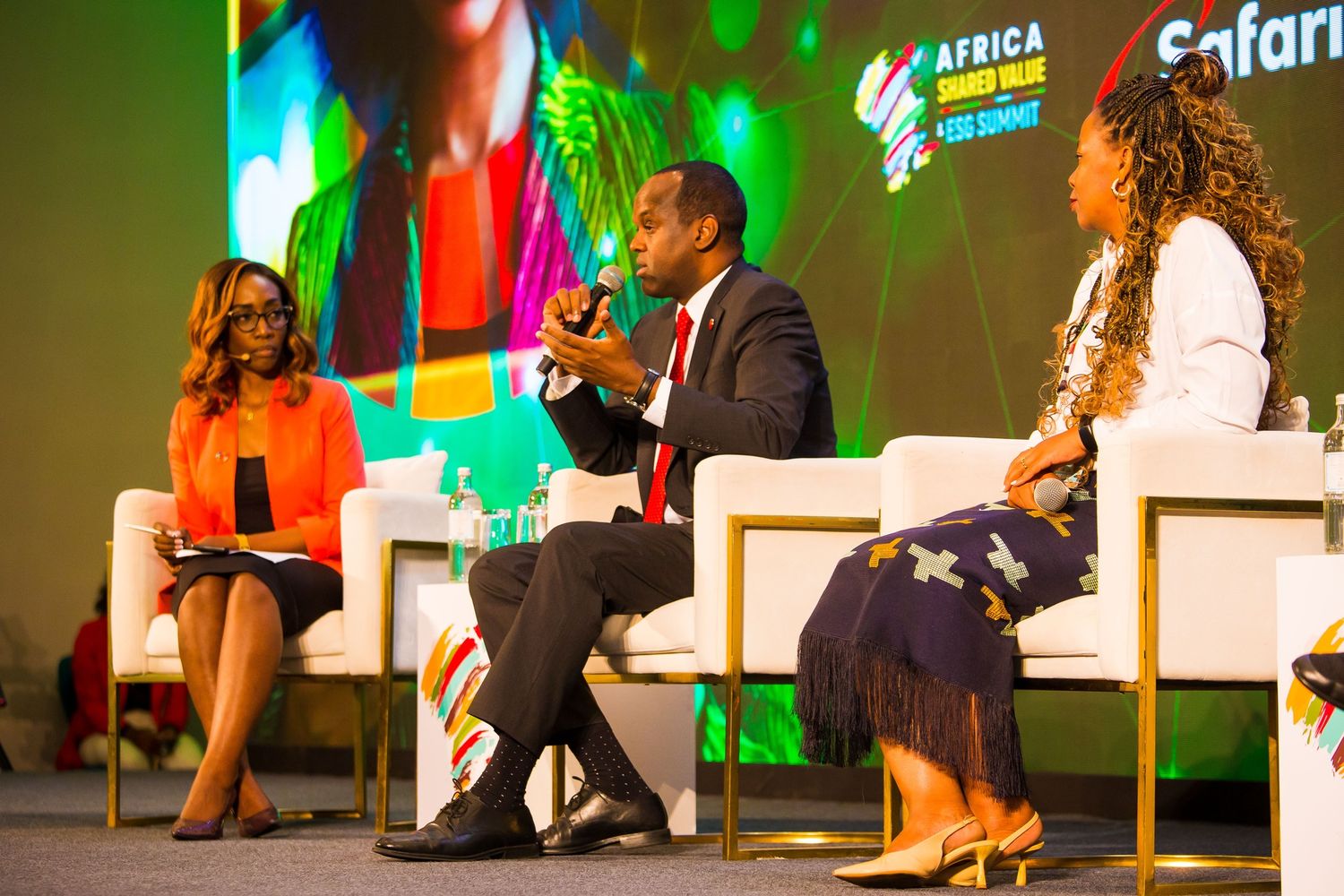 Professional corporate event photography services in Nairobi, capturing keynote speakers