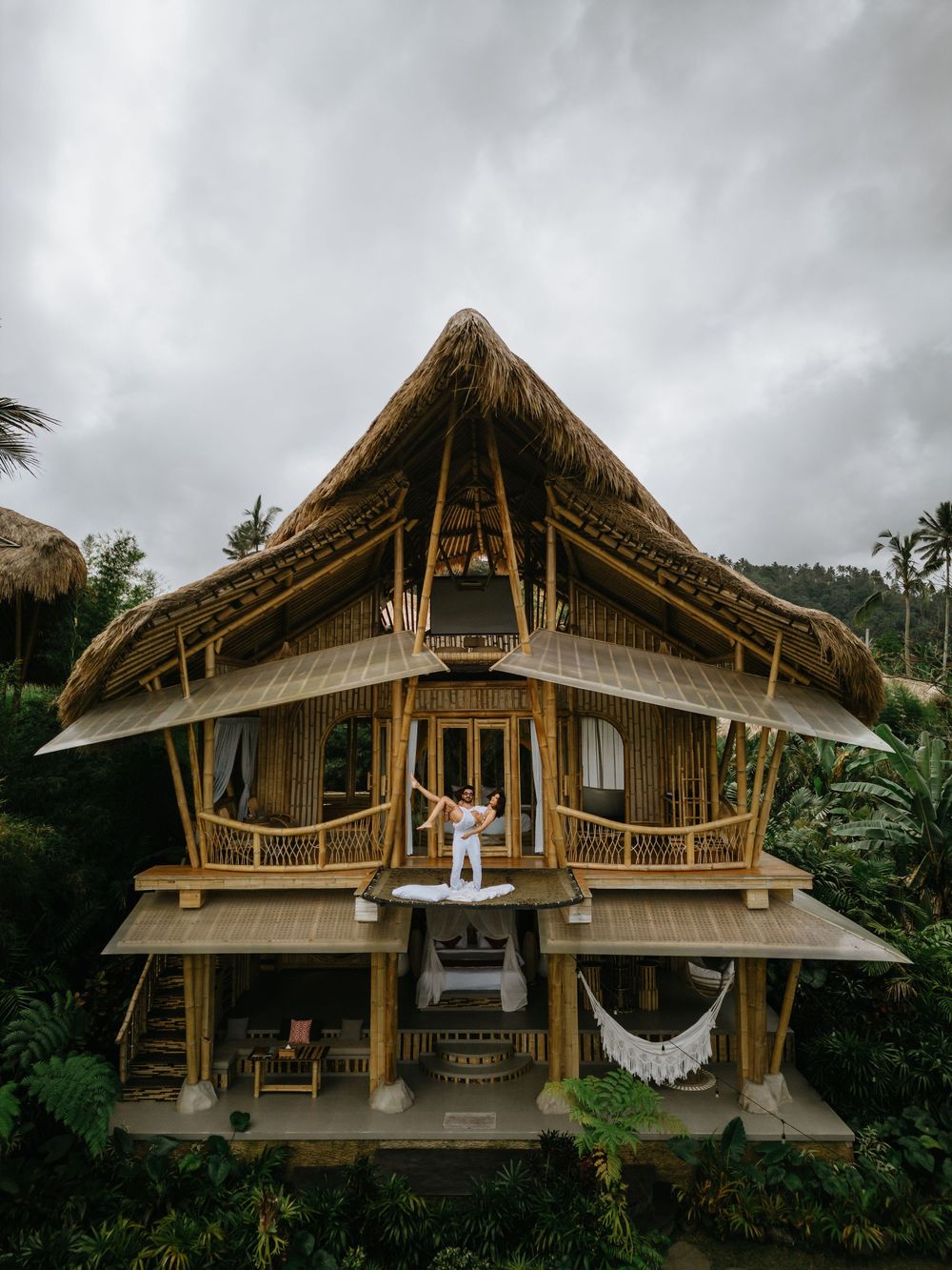 Romantic couple holiday photoshoot at Magic Hills Karangasem Bali.