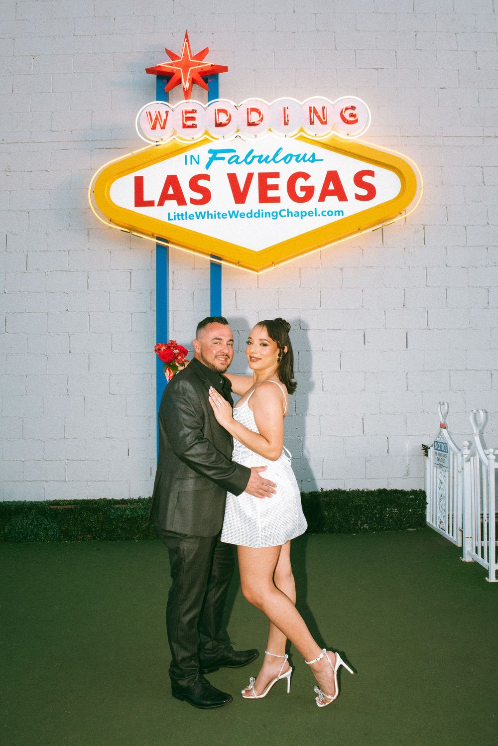 Vow Renewal at the Little White chapel