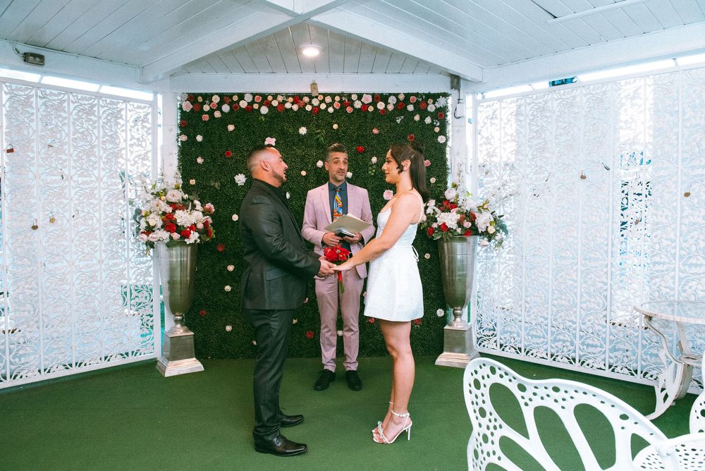 Vow Renewal at the Little White chapel