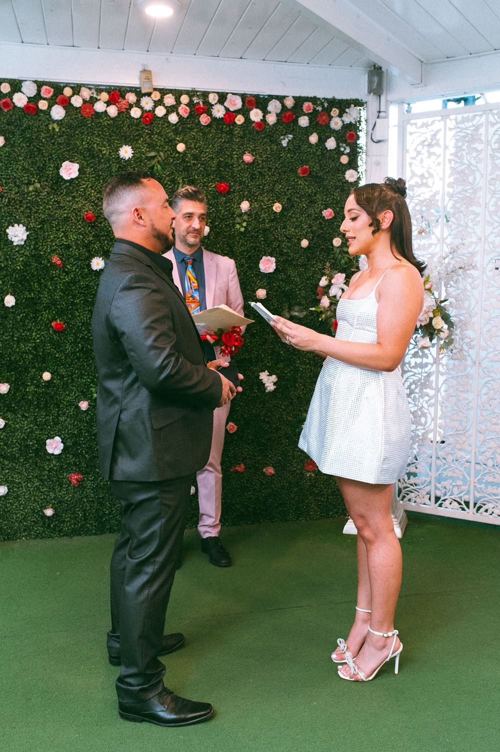 Vow Renewal at the Little White chapel
