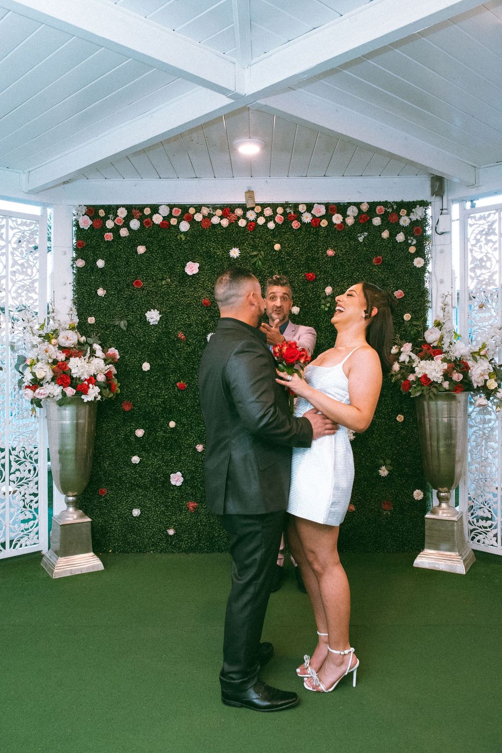 Vow Renewal at the Little White chapel