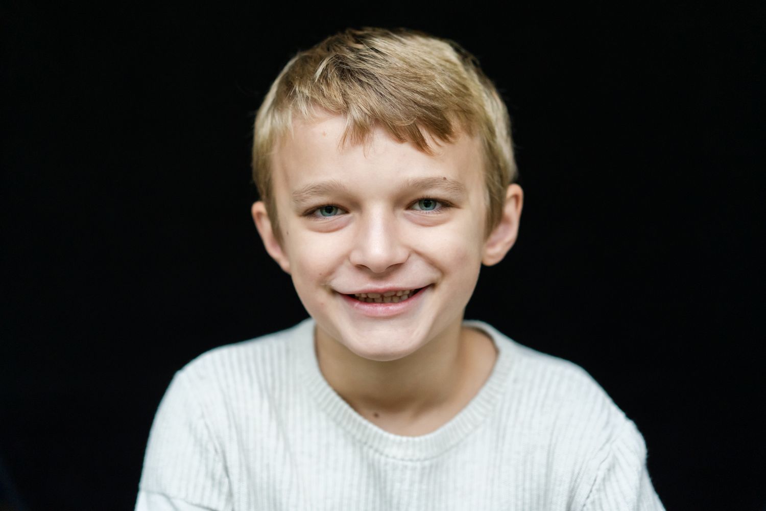 personality portrait of a young boy