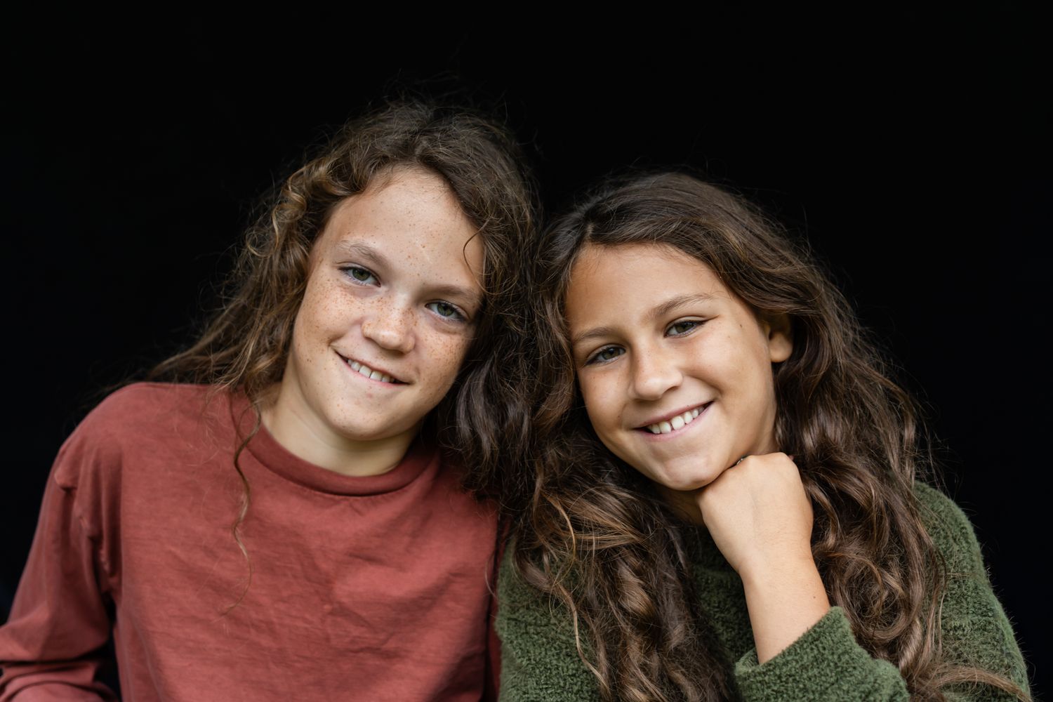 sibling personality portrait of a brother and sister