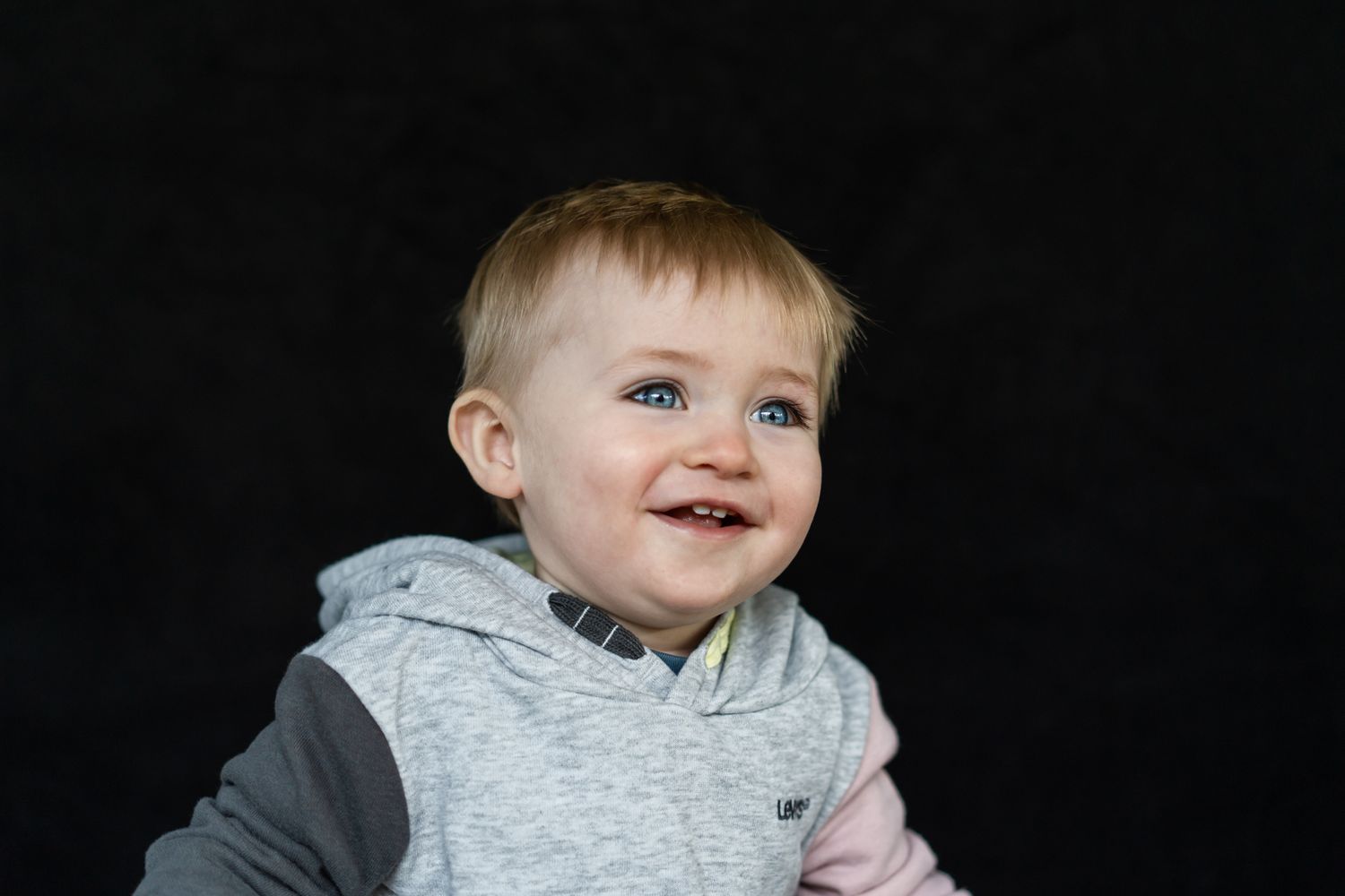 Toddler school portrait