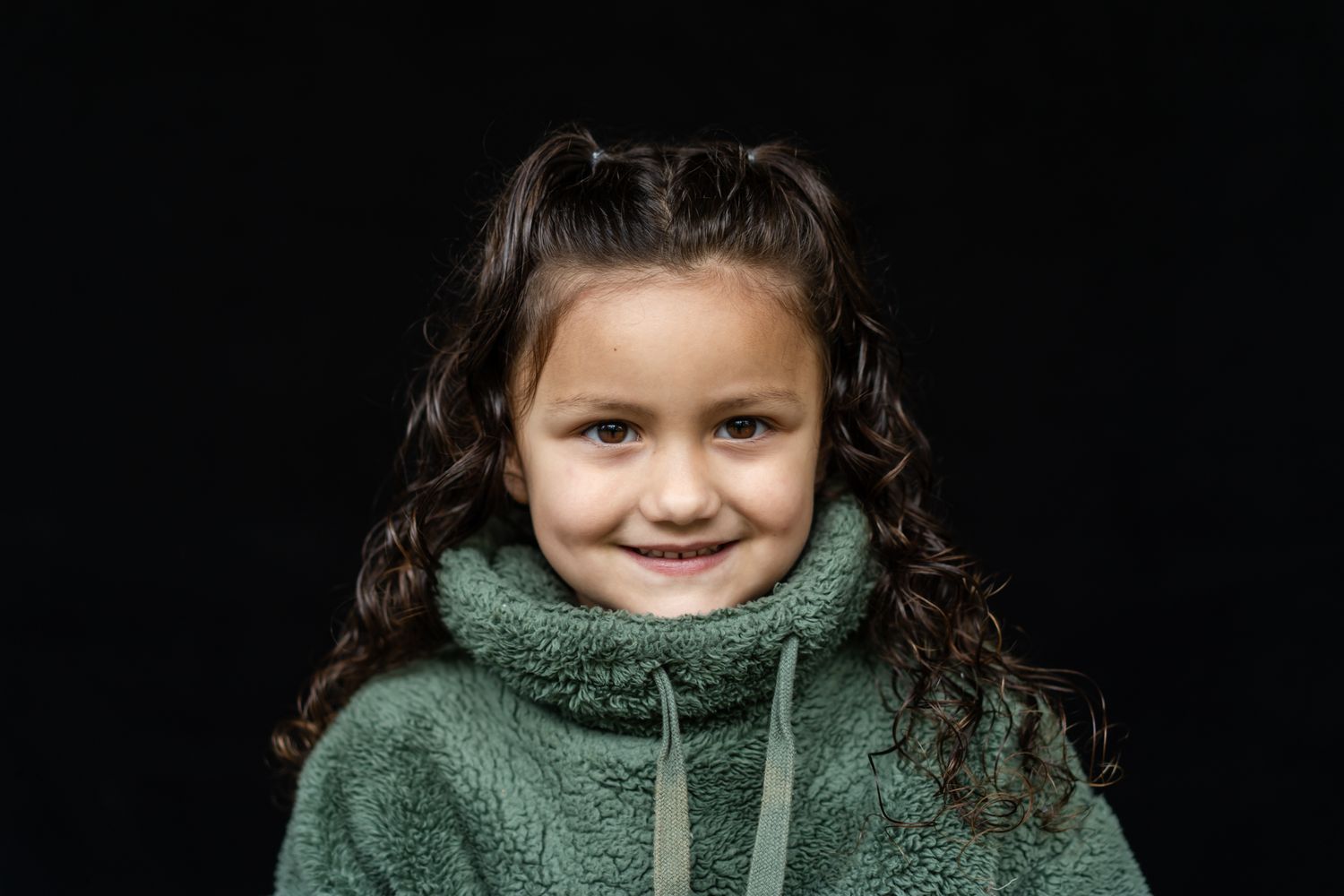 fine art school portrait of young girl