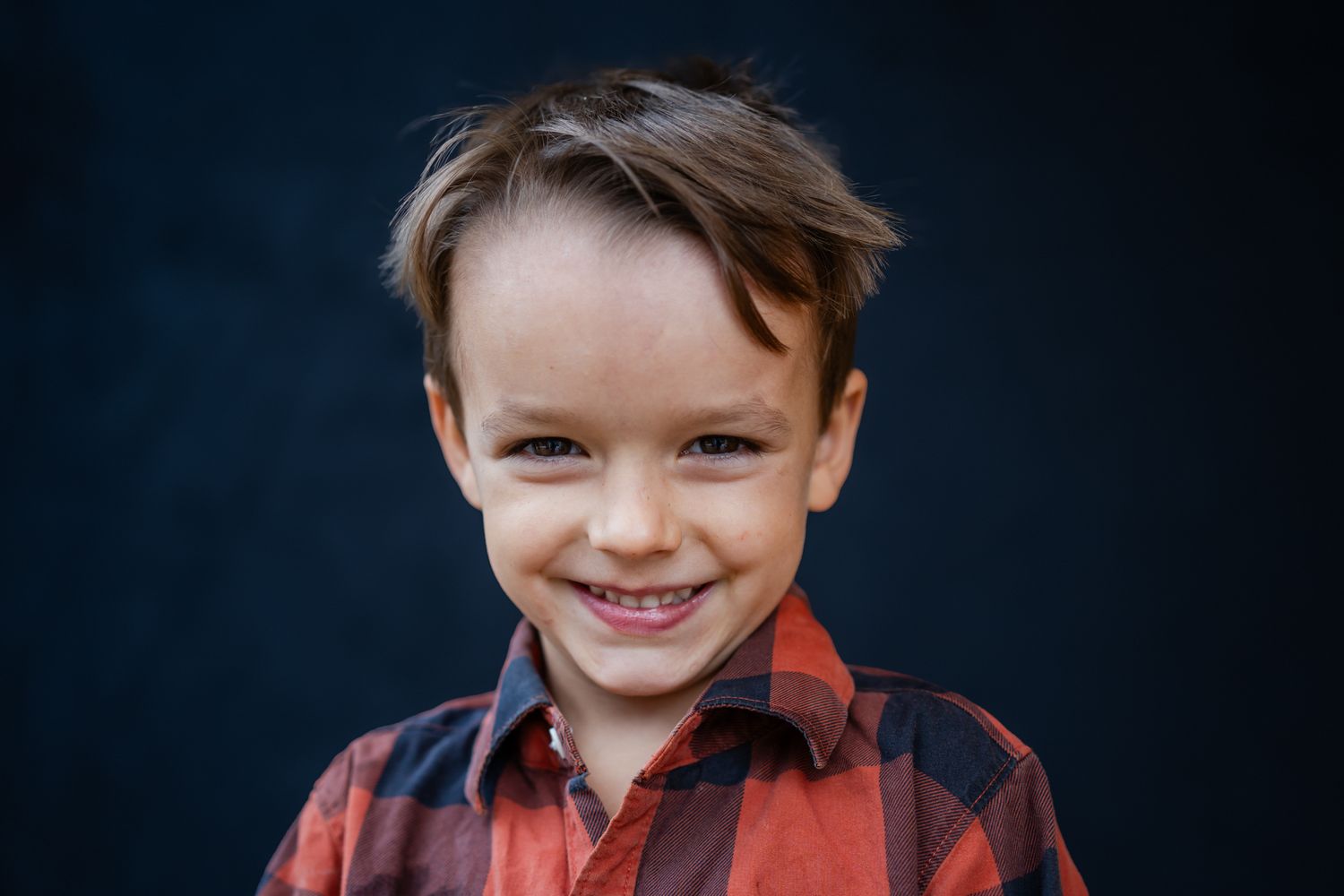 personality school portrait of preschool aged boy