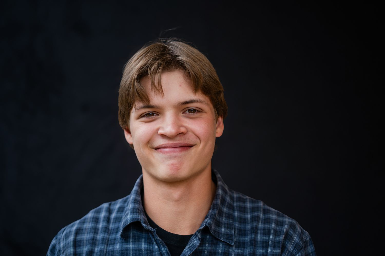 Personality portrait of a teenage boy
