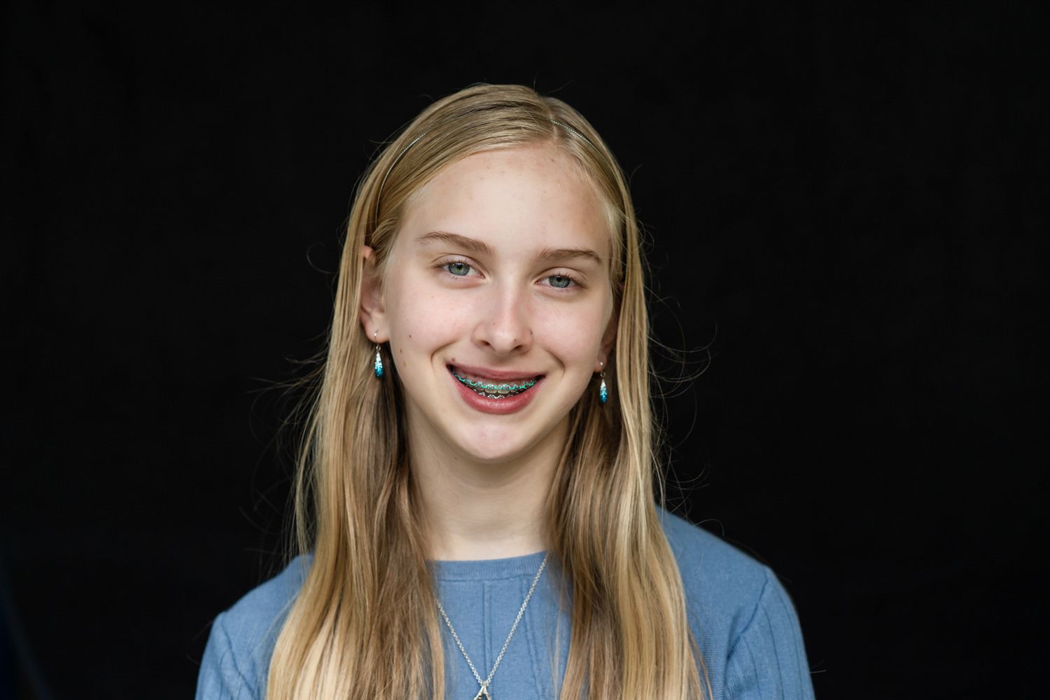 personality portrait of teenage girl