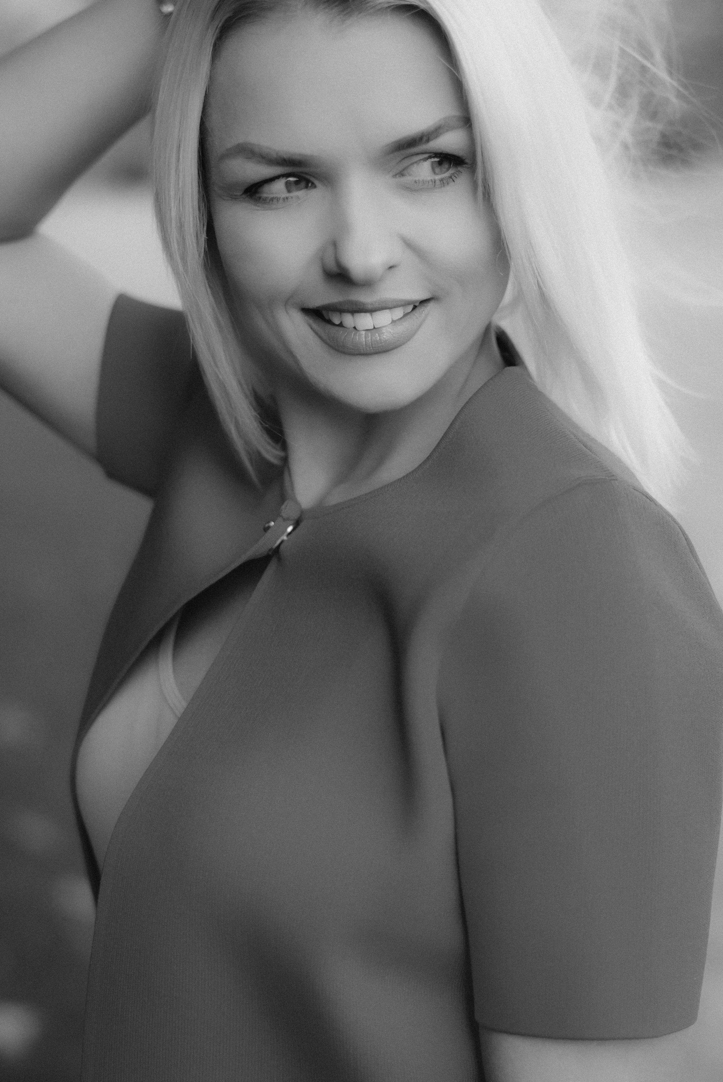 A portrait photograph taken outdoors in Milton Keynes by Sigita Yla Photography.