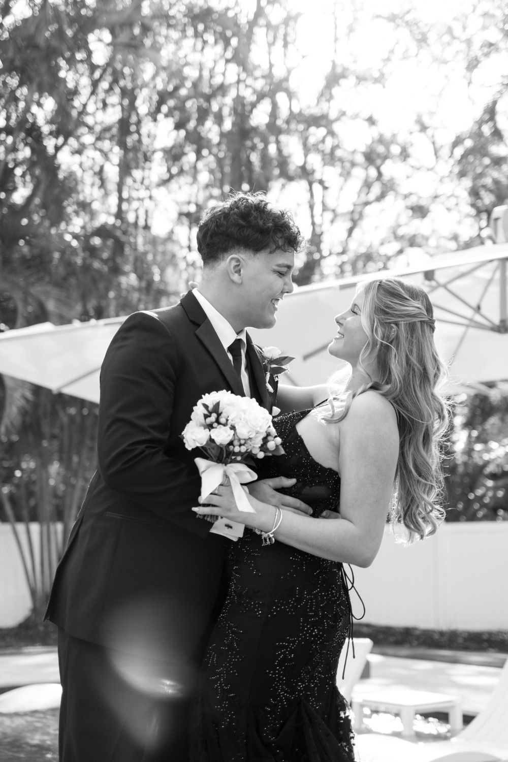 senior prom photo