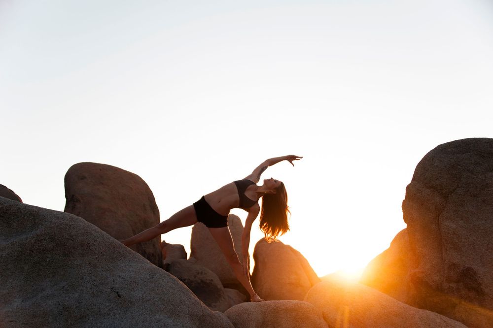 Yoga Retreat Branding Photography in Joshua Tree. Joshua Tree Photographer.