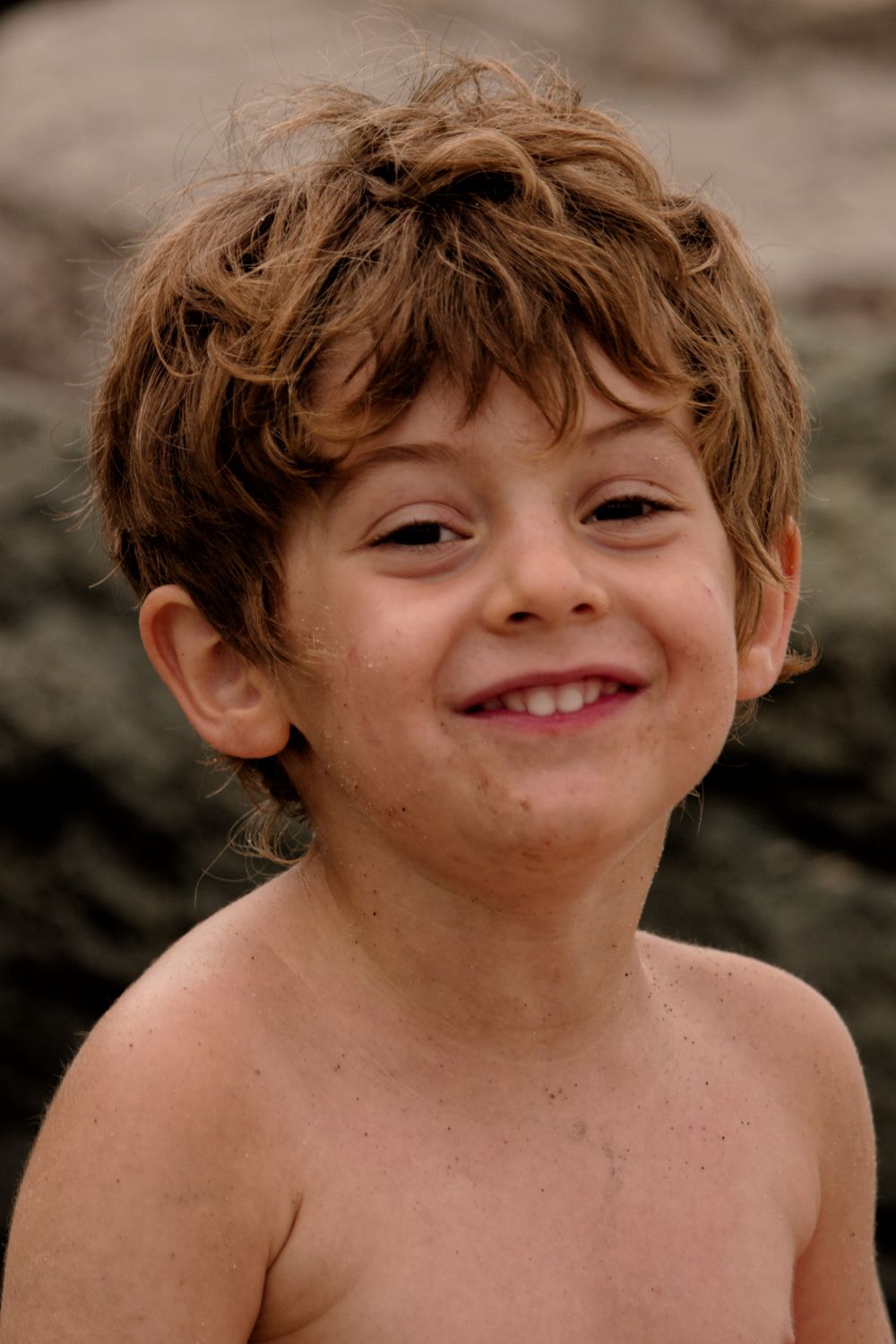 Séance photo enfant à la plage à Arcachon