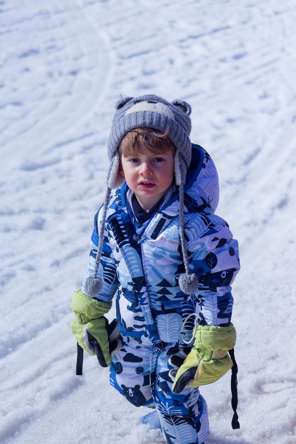 Séance photo enfant à la montagne à Prapoutel
