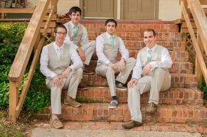 Wedding Photography Groomsmen, Mariah Lovin - The Barefoot Photographer, Amelia Island, Fernandina Beach, Florida