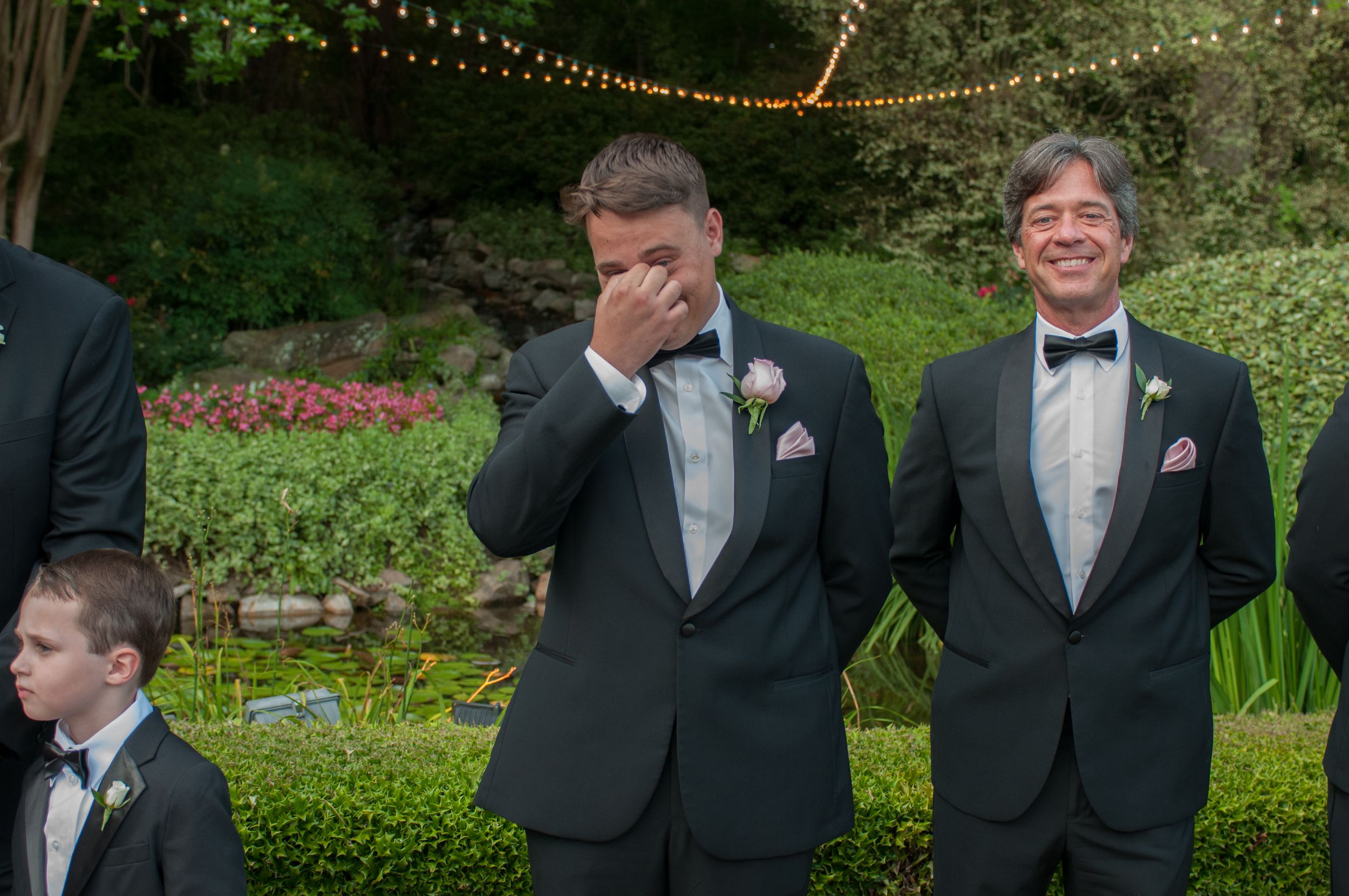 Wedding Photography Groom Crying, Mariah Lovin - The Barefoot Photographer, Amelia Island, Fernandina Beach, Florida