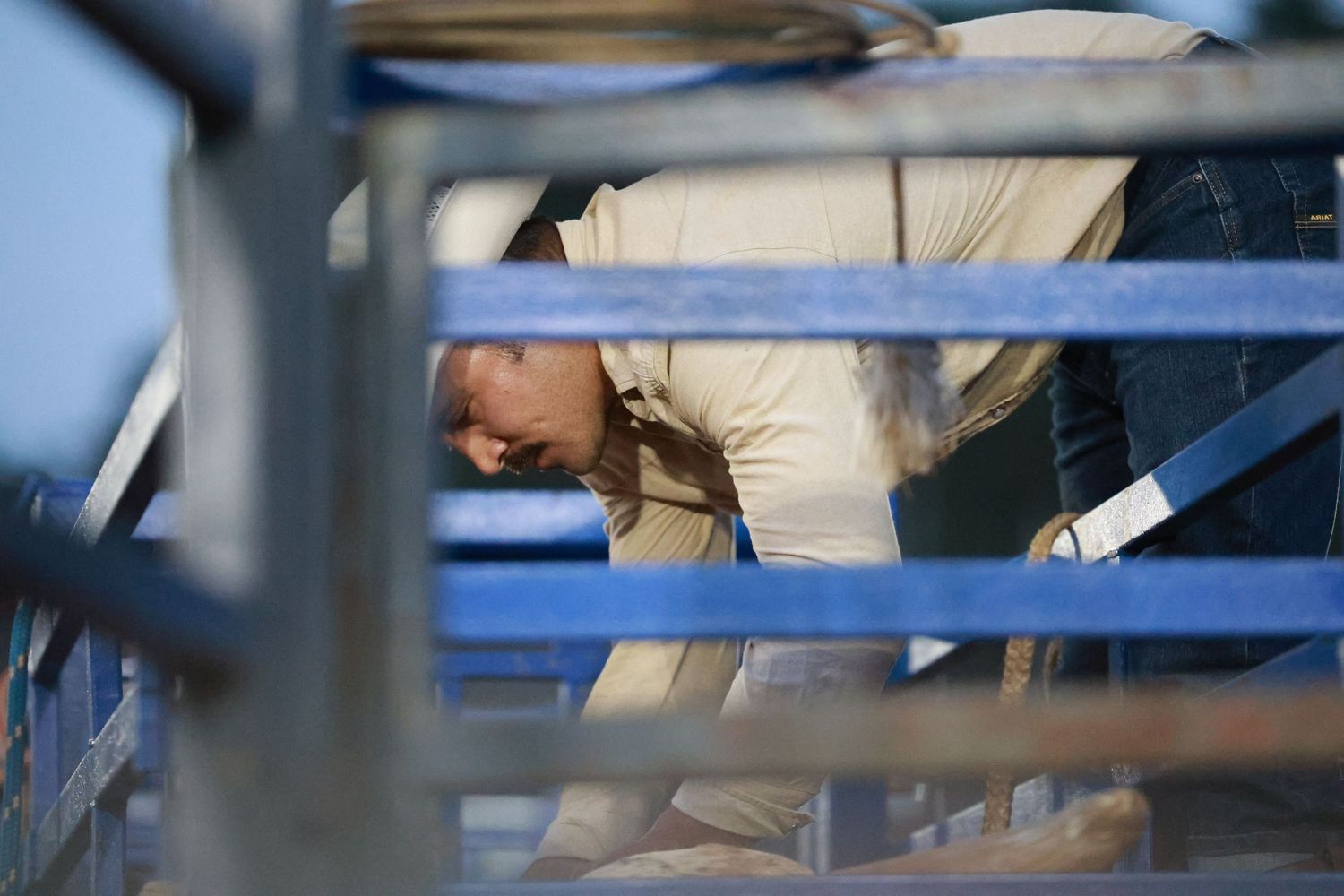 Break a way at New Classic Pro rodeo in Albemarle,NC