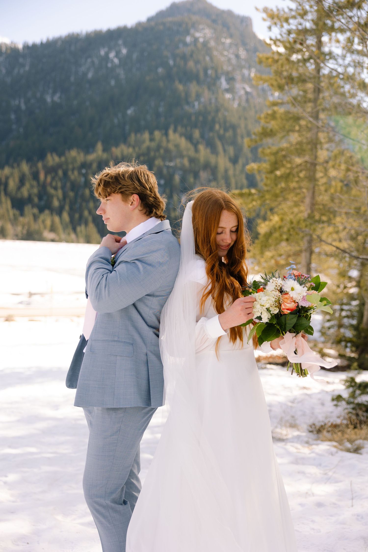 winter bridals and snowy bridals