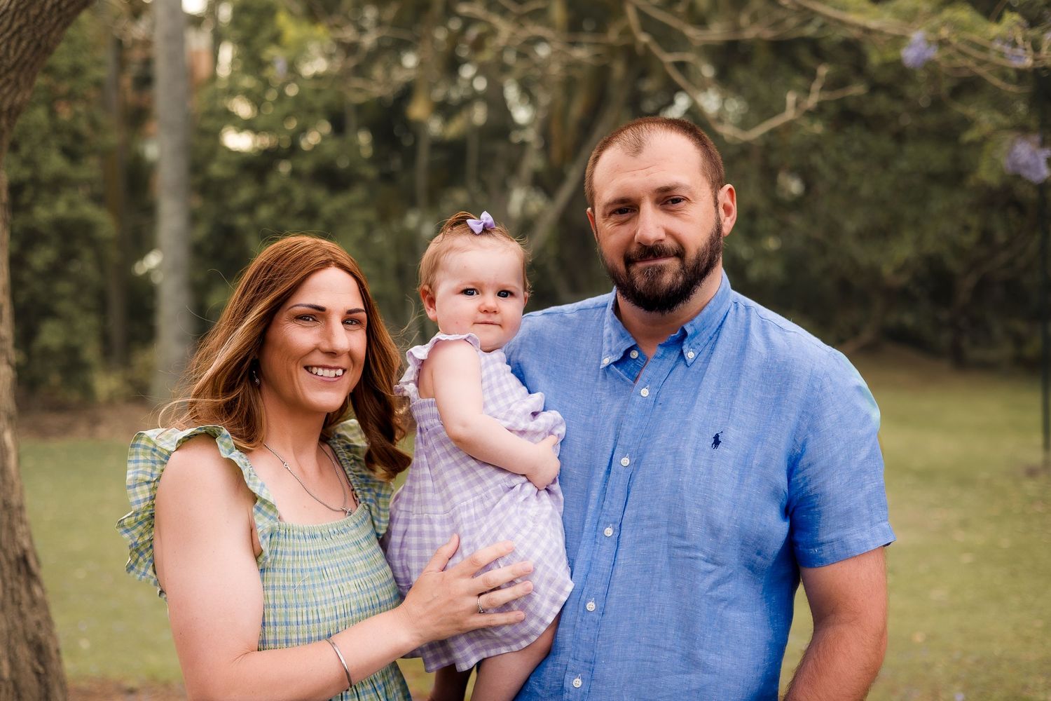 Family portrait session outdoors in natural light in Brisbane