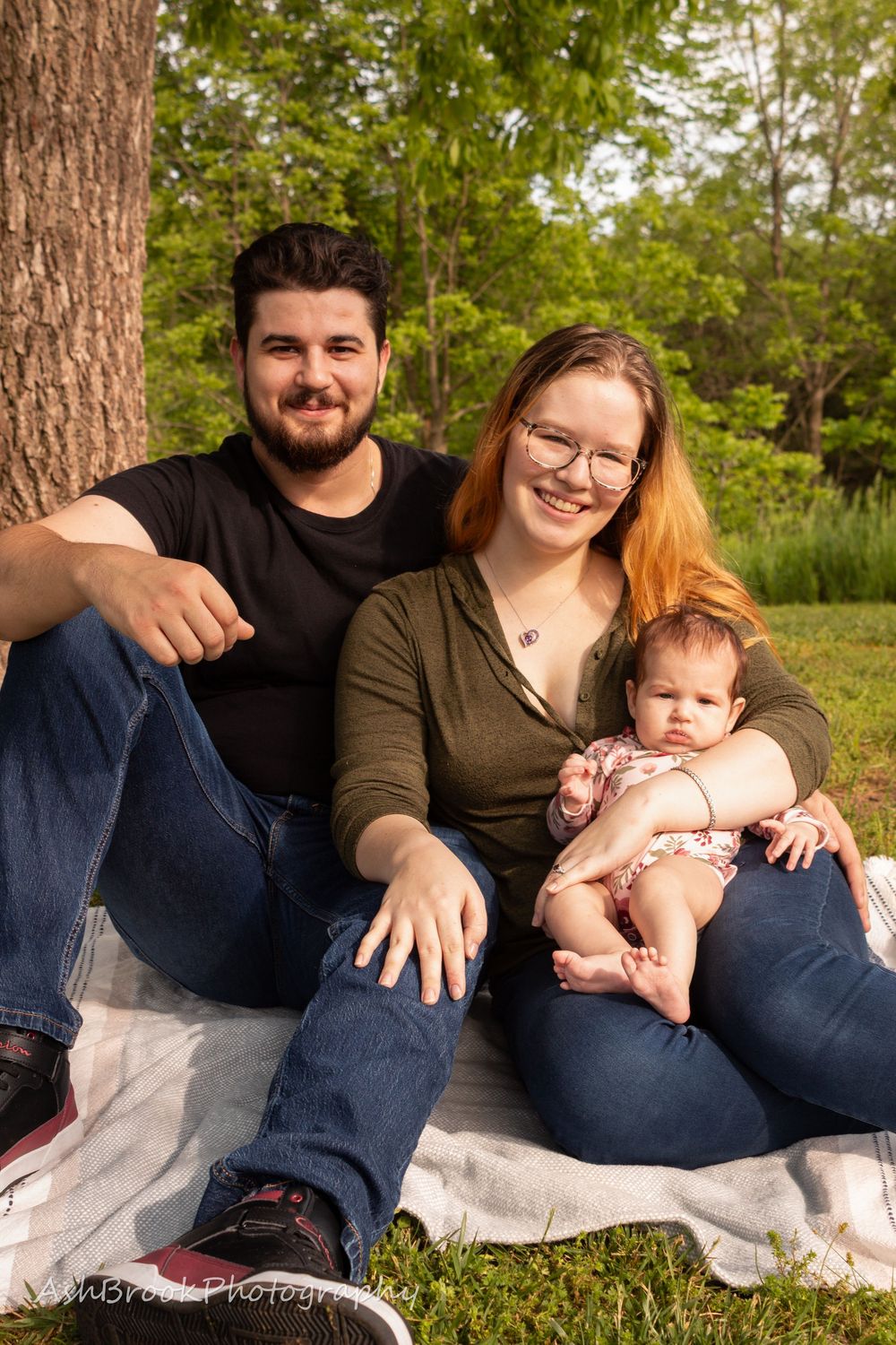 Family of three