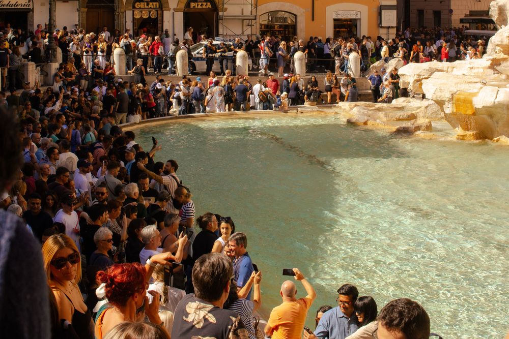 The Trevi Fountain
