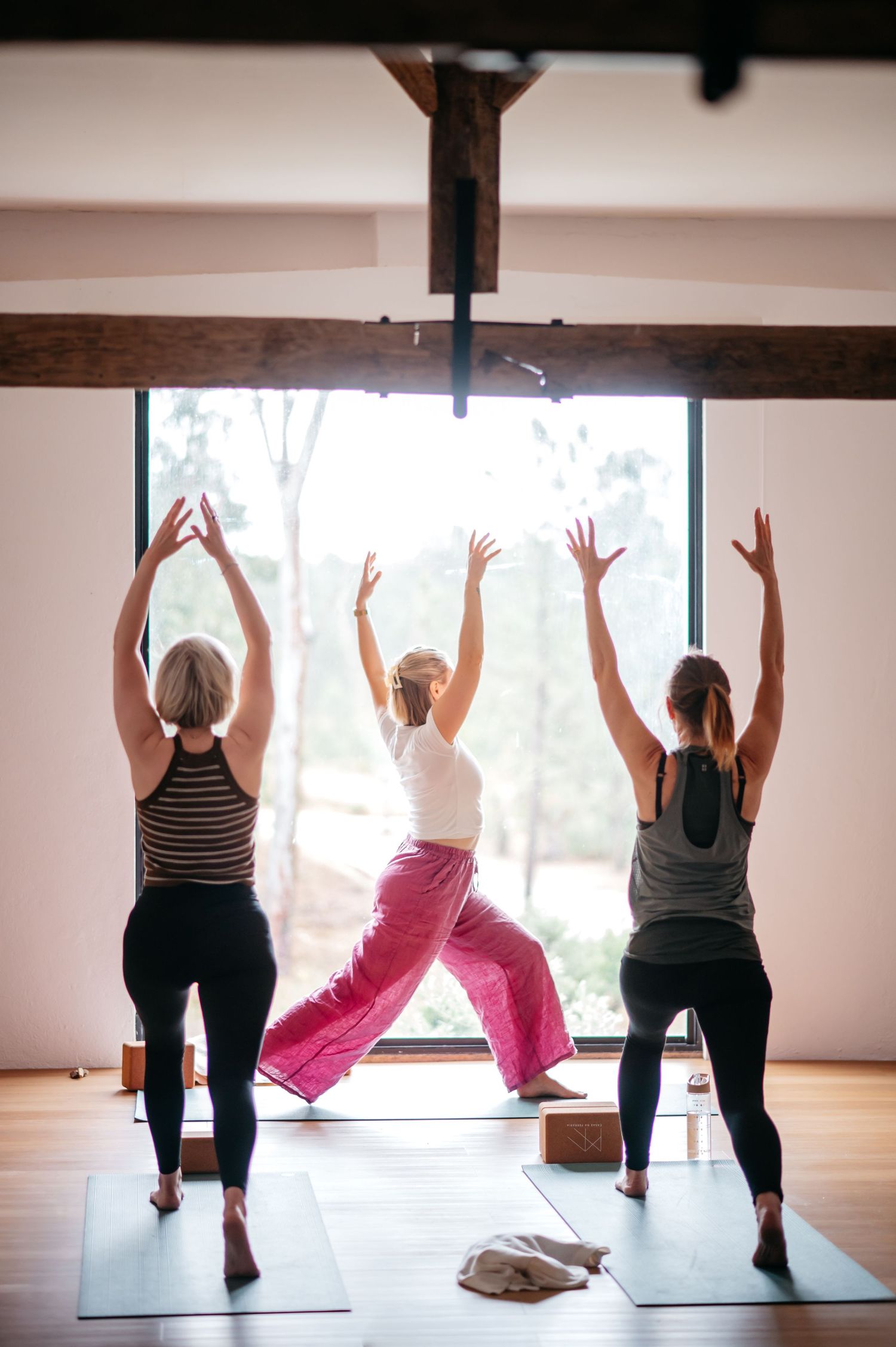female yoga retreat in portugal