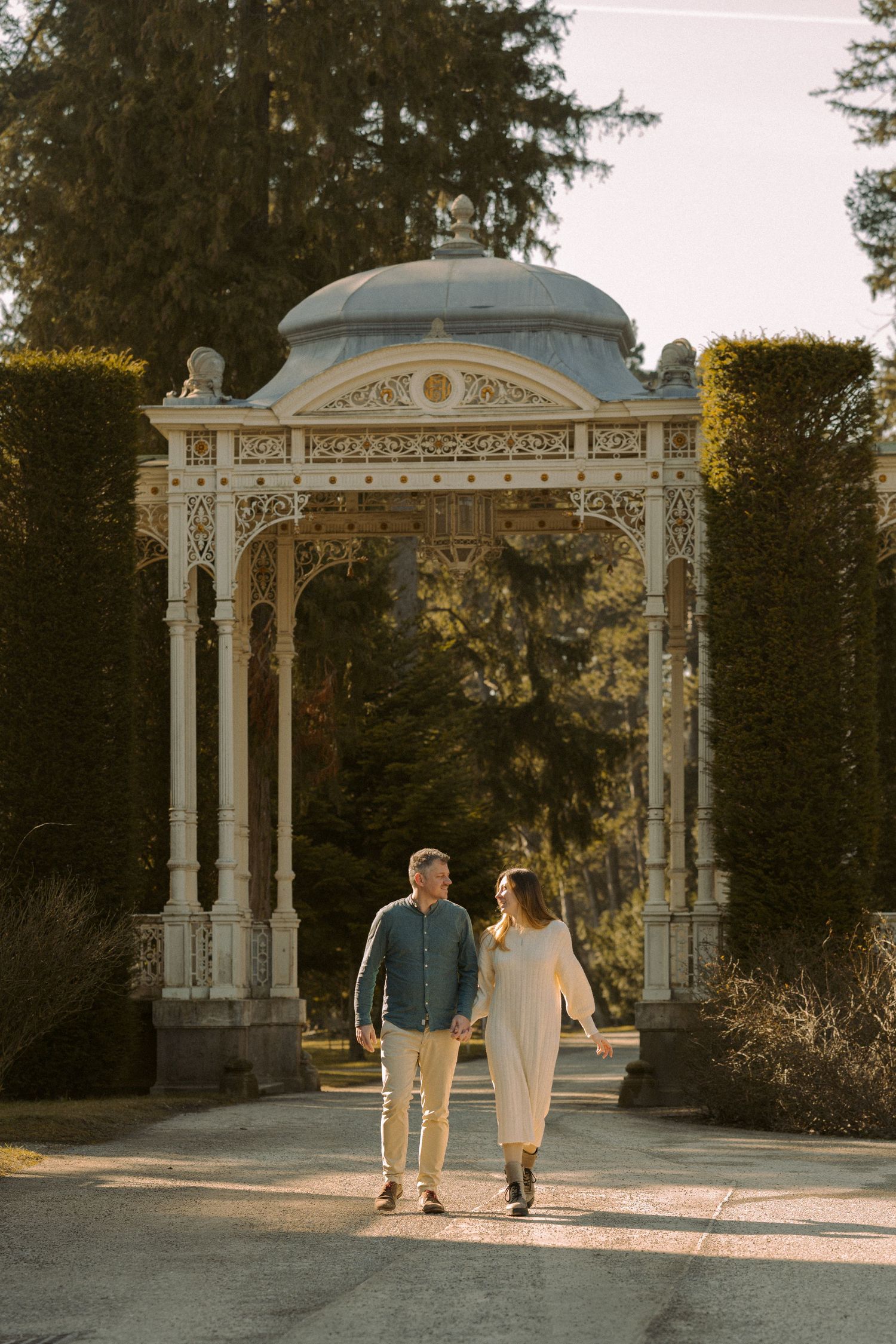 Romantic couple photoshoot in Vienna