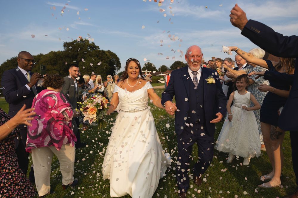 Flutter Darlings confetti Blackstock country estate