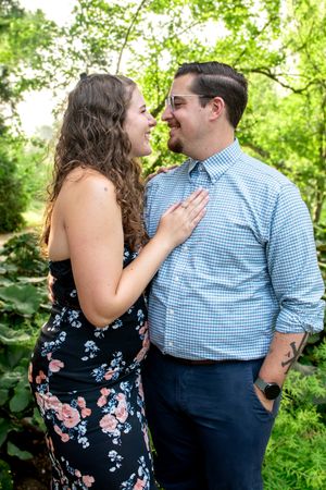 Chicago Botanical Garden Engagement Photos, Knoxville Engagement Photos, Tennessee Photographer, Knoxville Photographer, Courtney Haskins