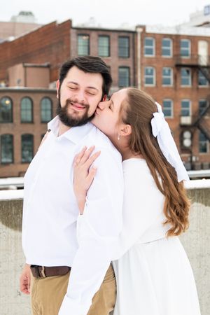 Downtown Knoxville Engagement Photos, Courtney Haskins, Courtney Renee Images, Knoxville Engagement Photos, Knoxville Snow Photoshoot