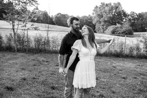 Sweetwater, TN Engagement Photos, Knoxville Engagement Photographer, Field Engagement Photos, Courtney Renee Images, Knoxville Photographer
