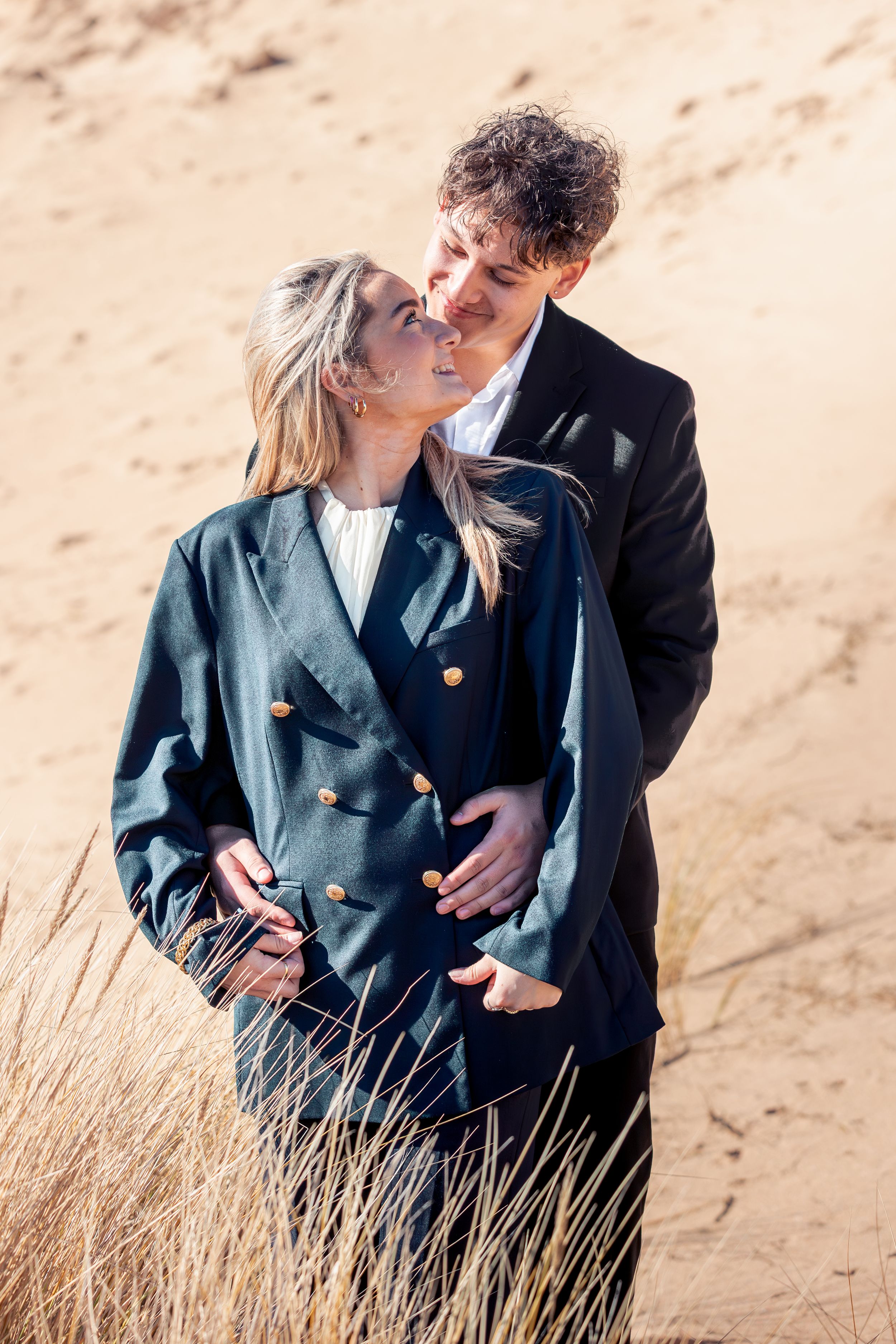 koppelfotografie in de Nederlandse duinen en het strand.