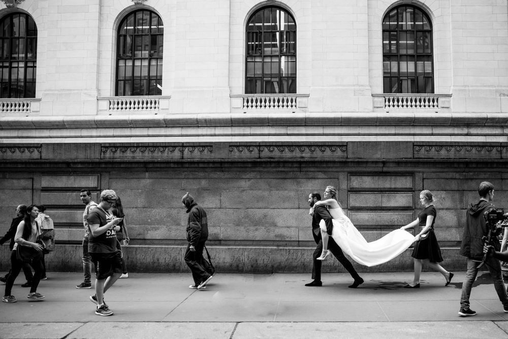 NYPL Wedding Photography by New York City's most sought after event photographer